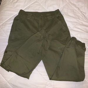 army green pants